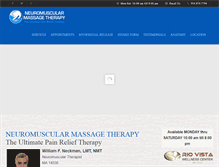 Tablet Screenshot of massagesouthflorida.com